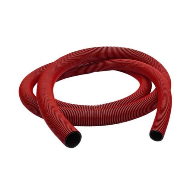 WĄŻ ROZSZERZANY D38-51 MM CZARNO-CZERWONY UTWARDZANY 5 M